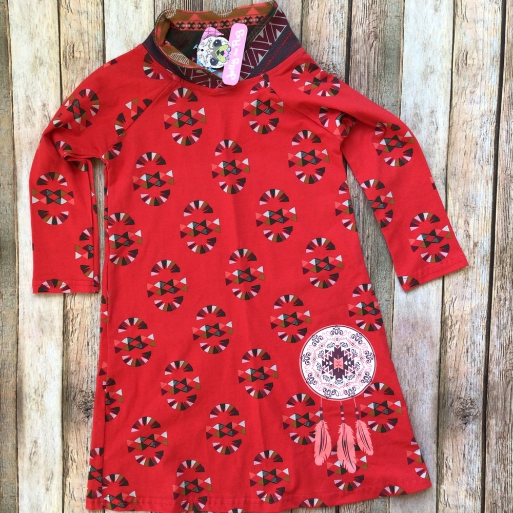 NWT Jelly The pug Dream Catcher Dress